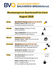 Monatsprogramm