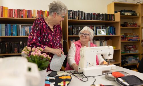 Gemeinsam Nähen mit Frau Schlag