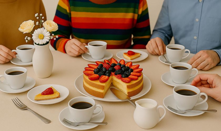 Kaffee und Kuchen