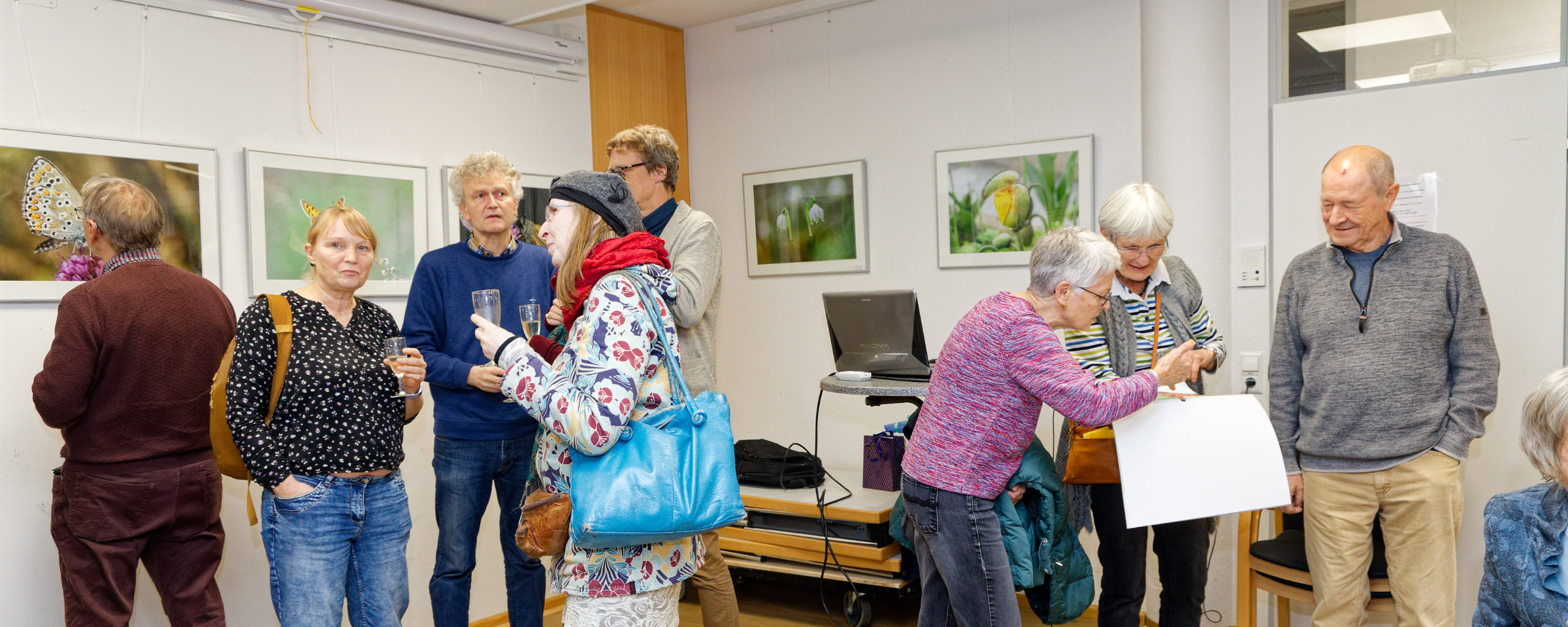 Eine Vernissage